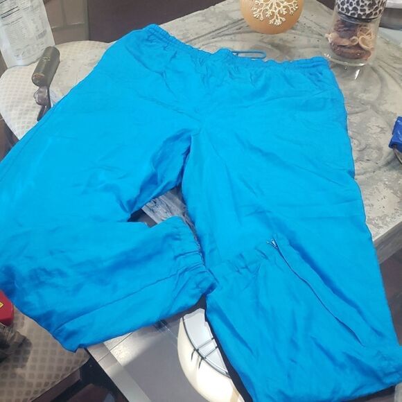 Other - blue vintage MENS wind pants 32